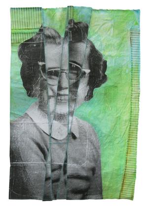 image of a quilt by Mary Ann Tipple titled In the Fourth Grade the Artist Discovered Picasso